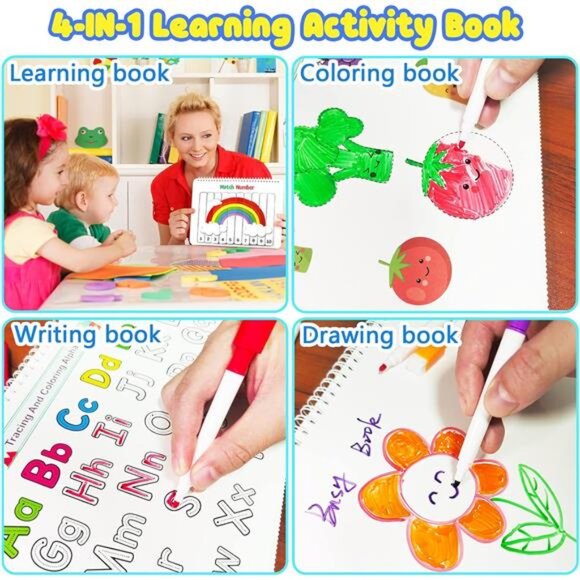 Huijing Montessori Preschool Learning Activities Newest 29 Themes Busy Book - - Picture 4 of 7